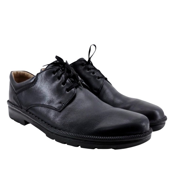 Birkenstock Mens Black Leather Shoes - Size 13